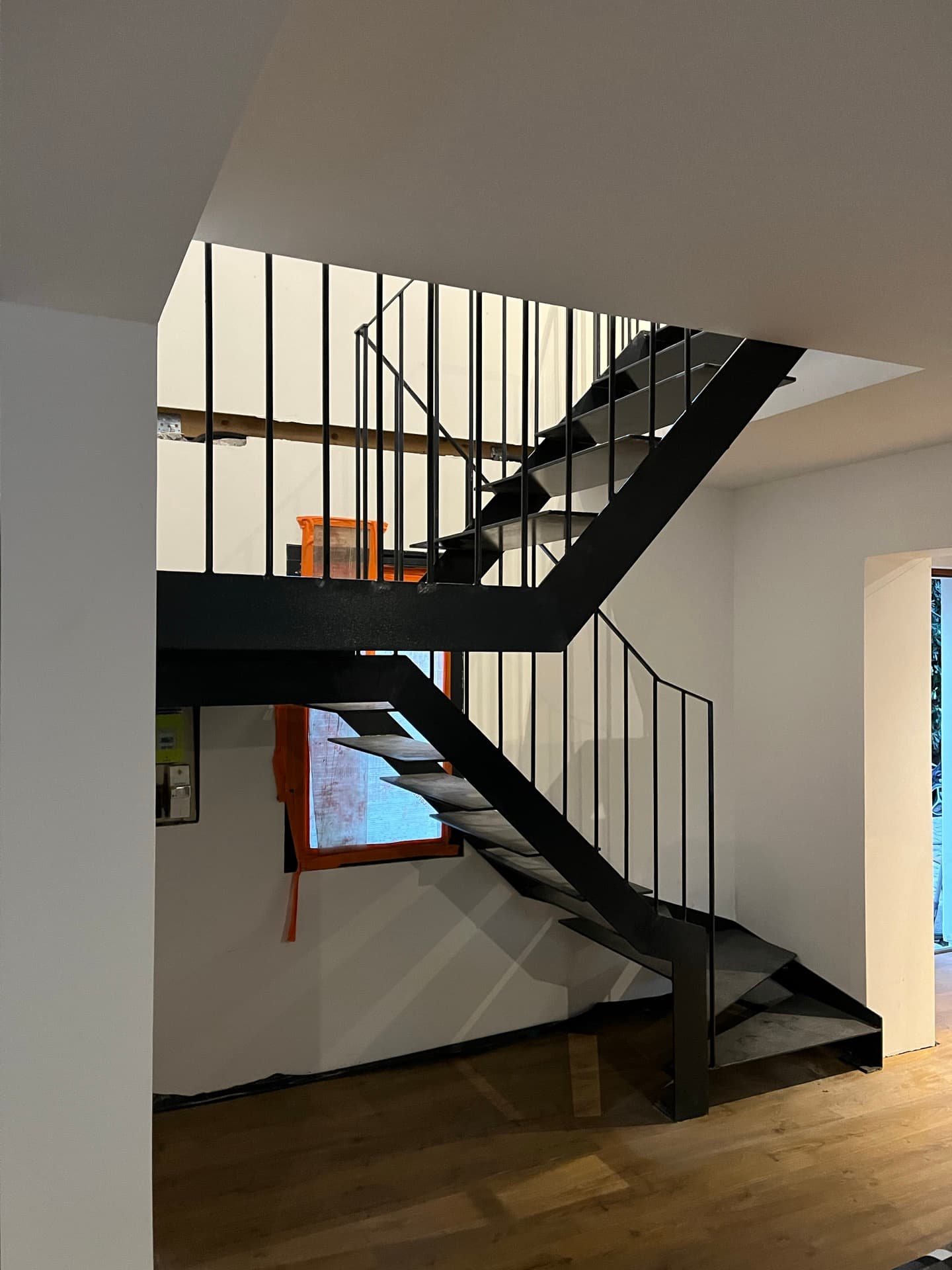 Escalier en fer forgé sur mesure