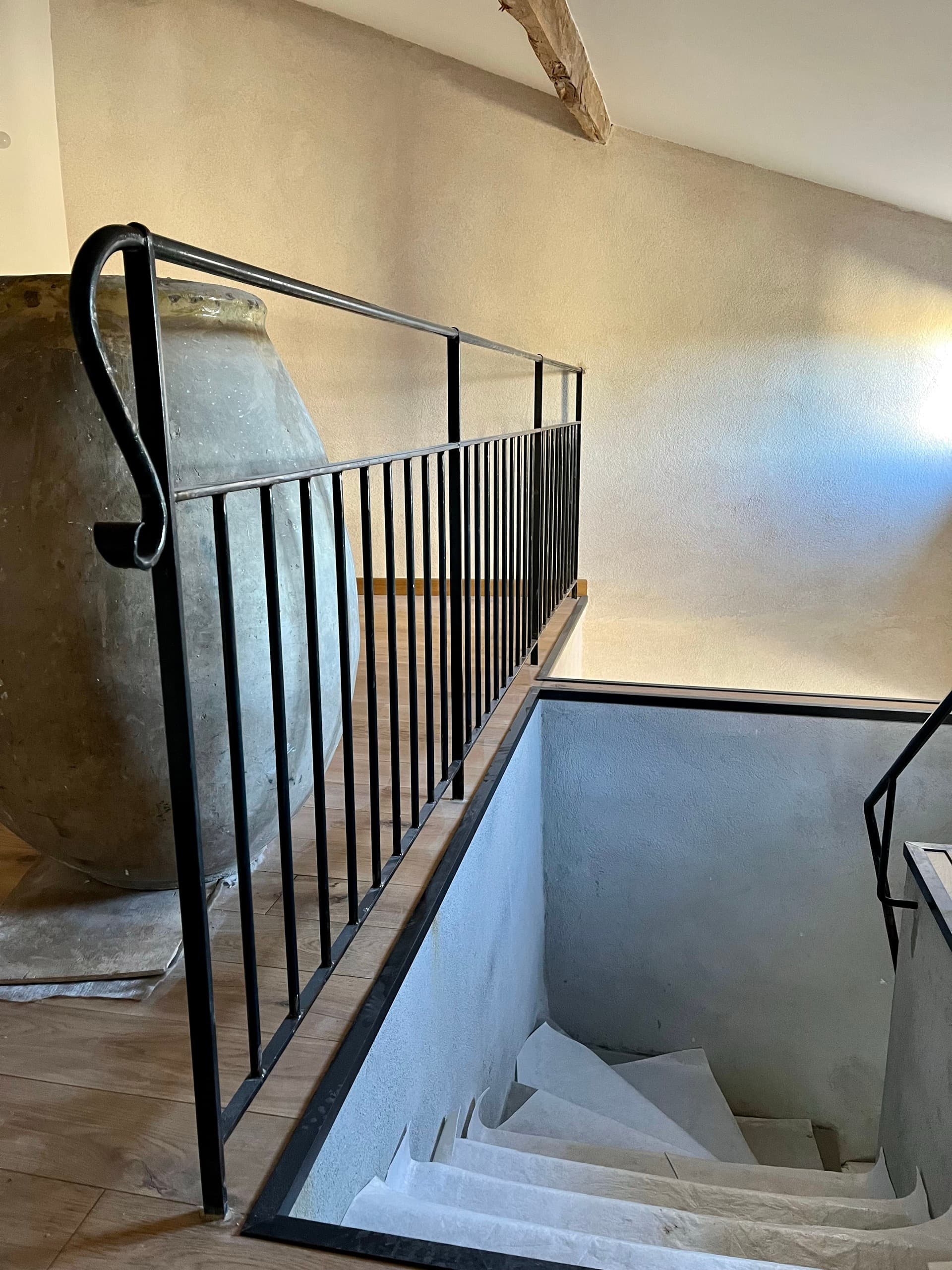 Garde-corps fer forgé sur mesure