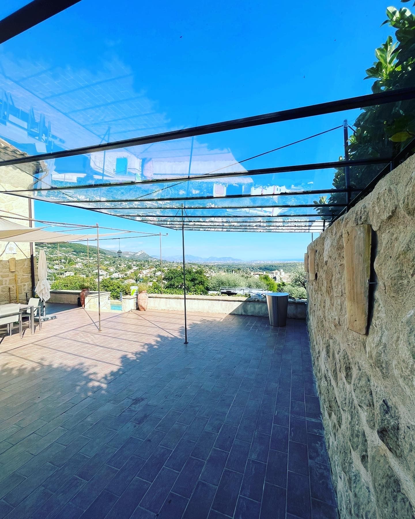 Pergola en fer forgé