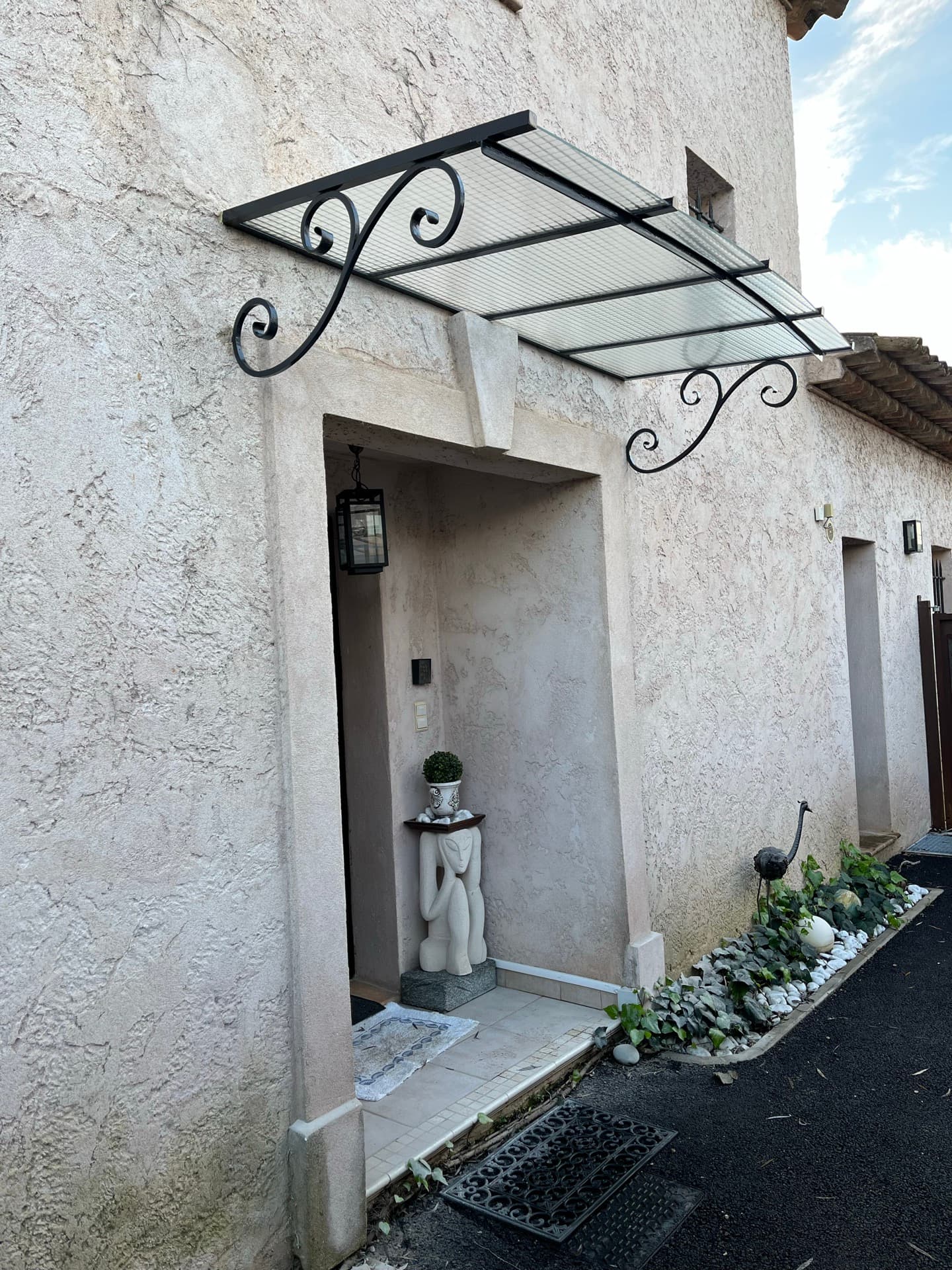 Pergola en fer forgé