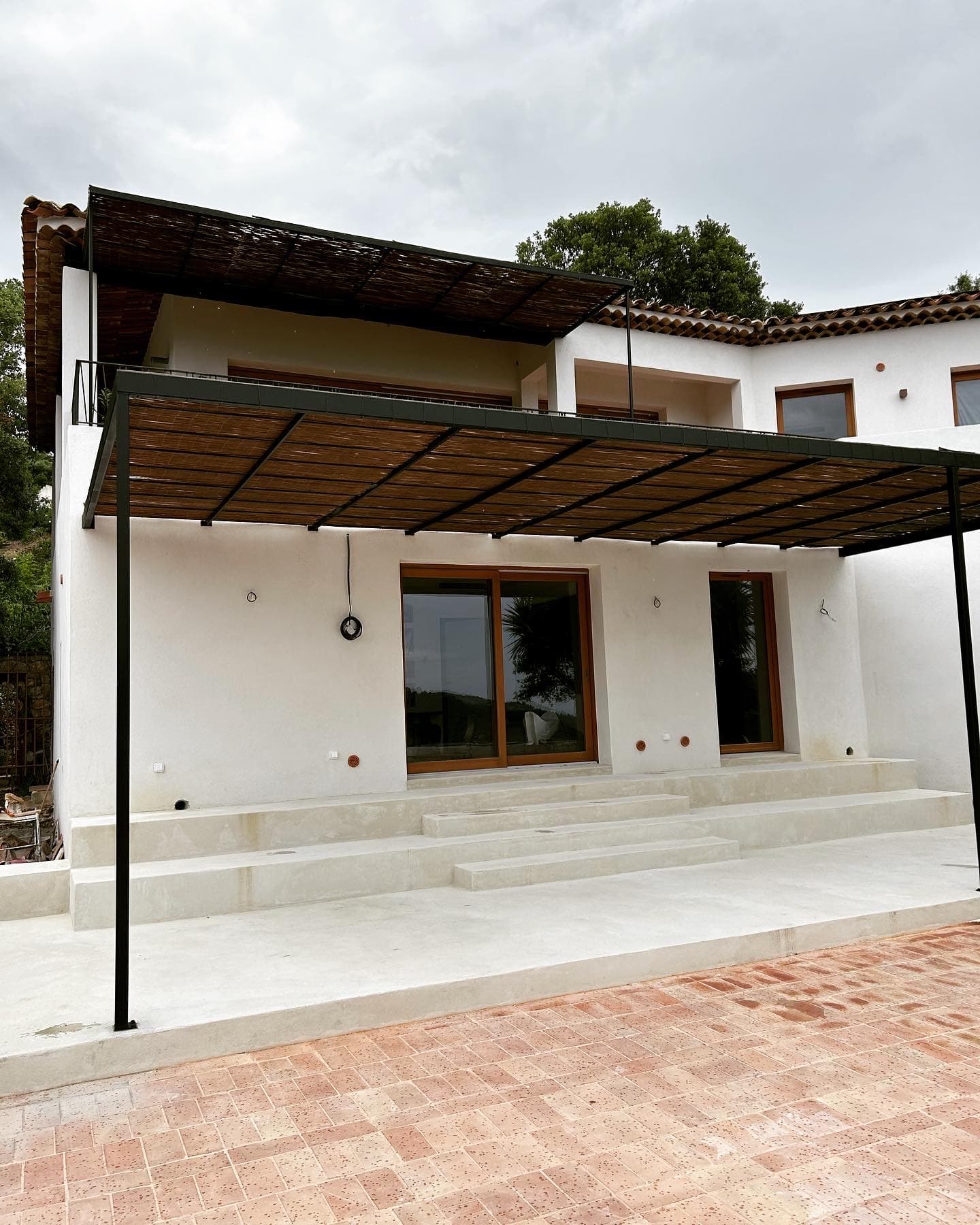 Pergola en fer forgé