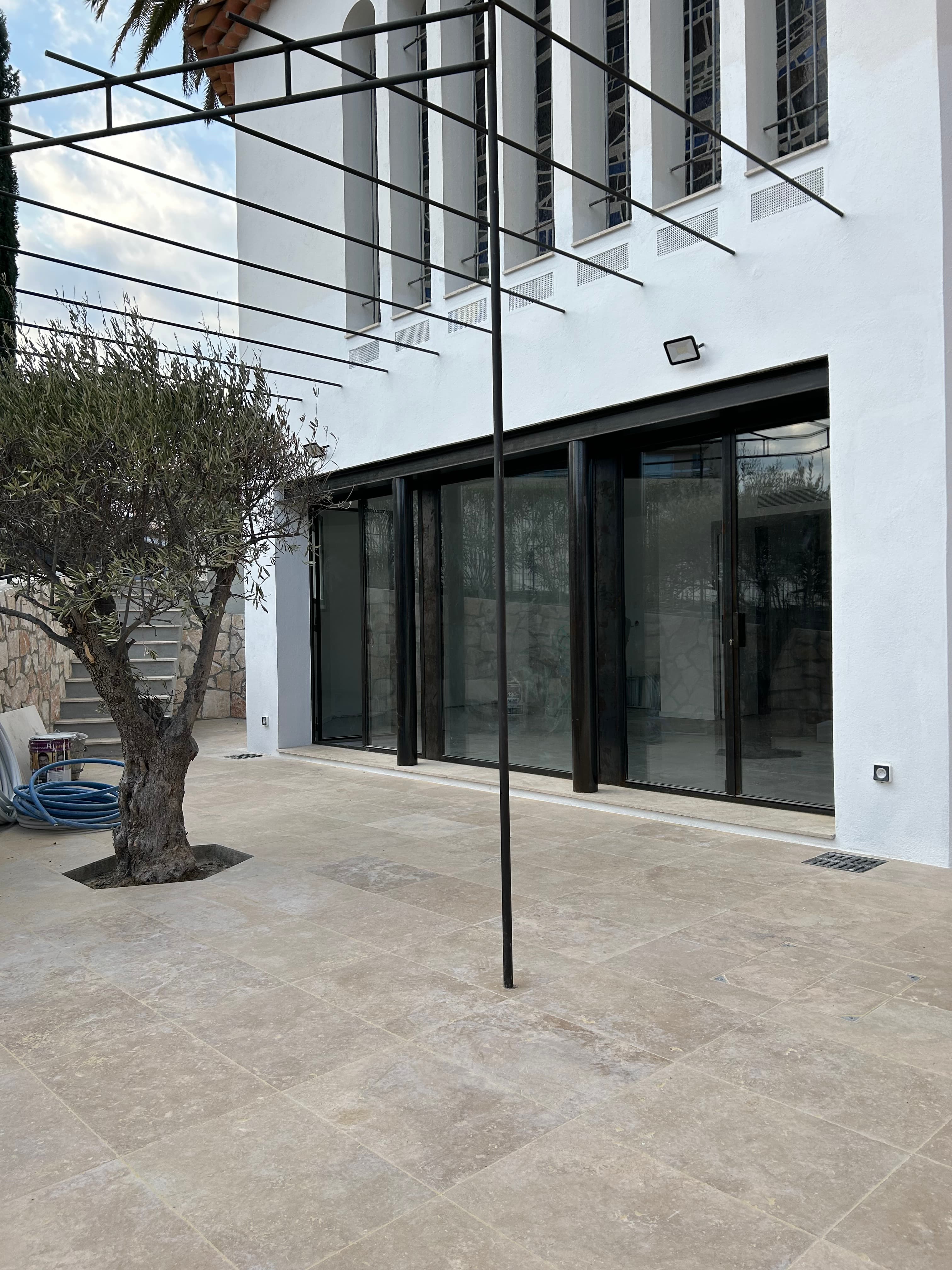 Pergola en fer forgé