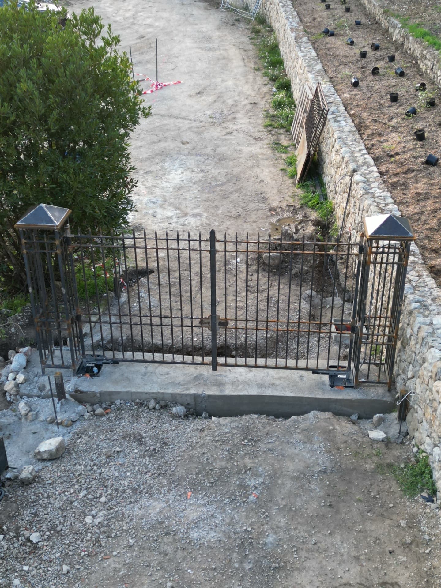 Portail fer forgé sur mesure