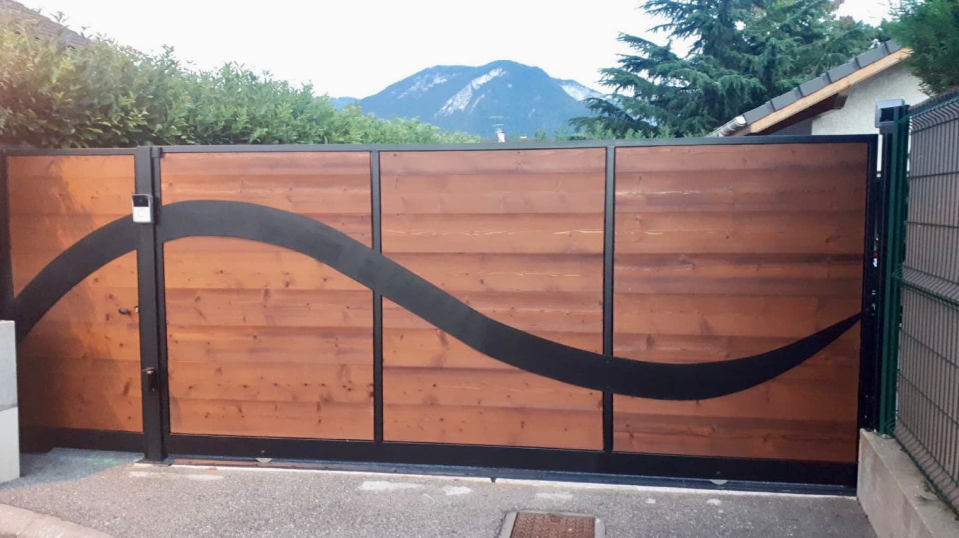 Portail fer forgé sur mesure