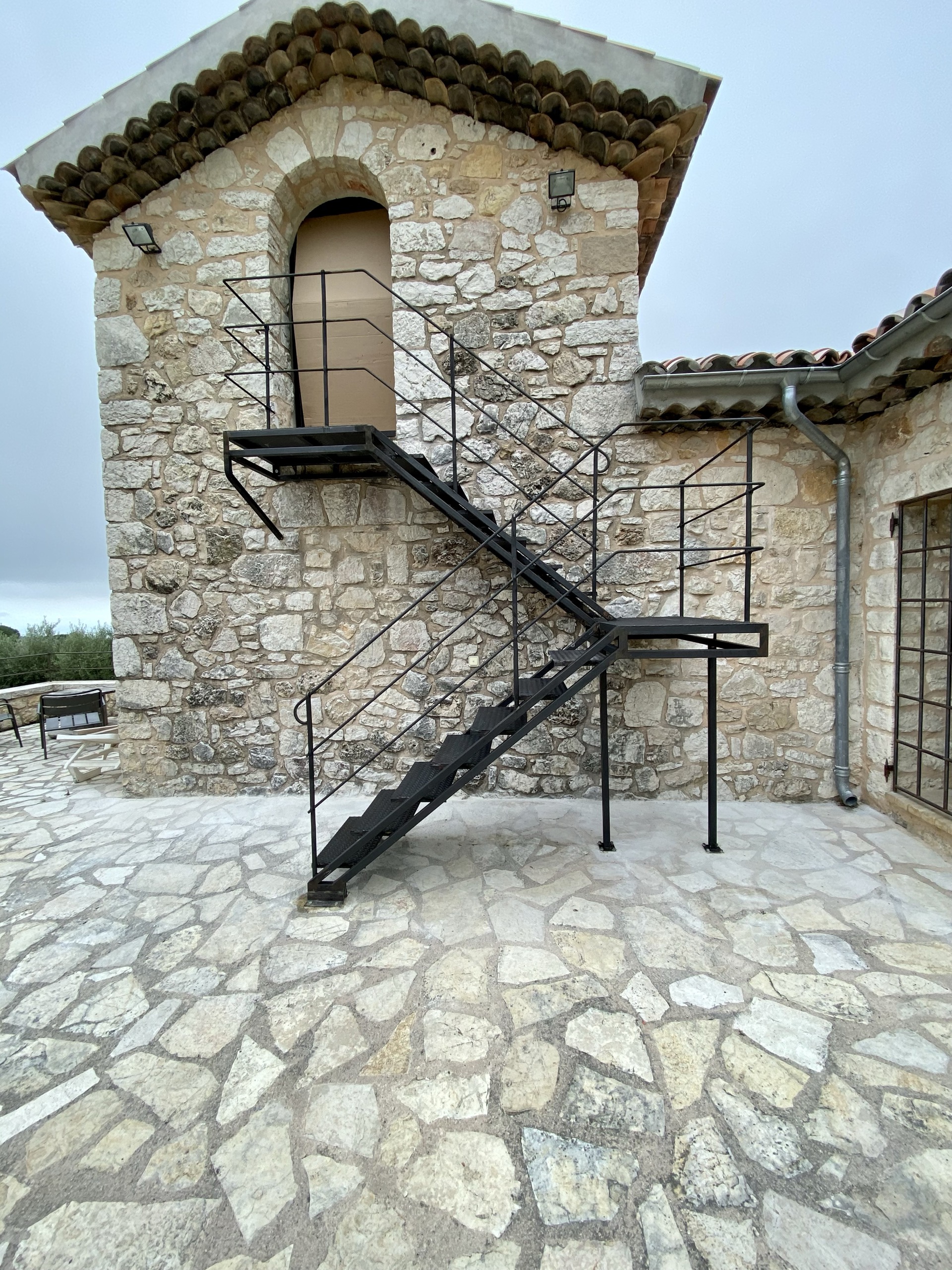 Escaliers en fer forgé sur mesure