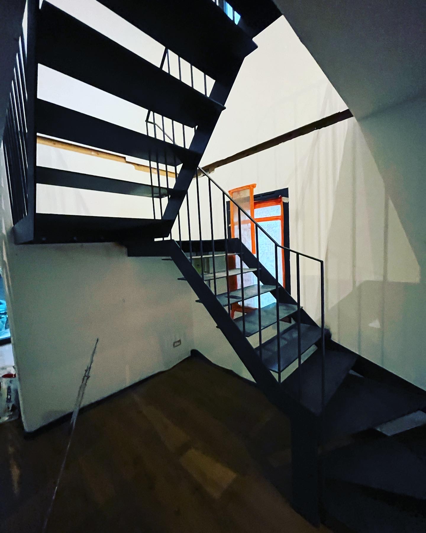 Escalier en fer forgé