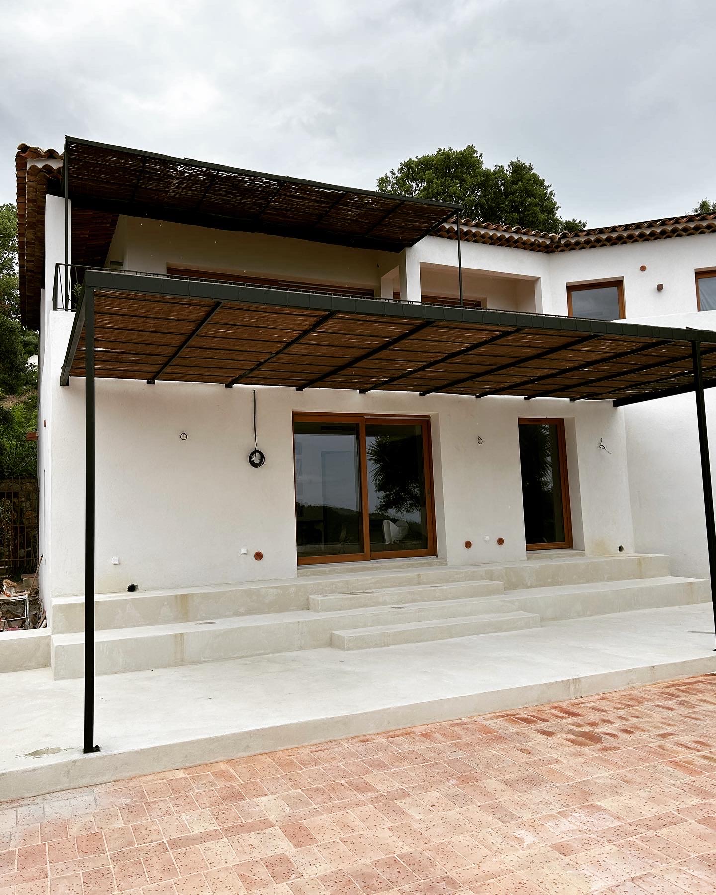 Pergola en fer forgé